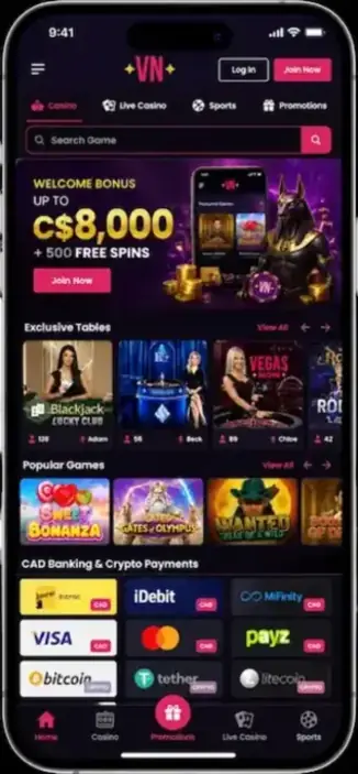 Vegasnow Mobile A Closer Look at What players Get from the Mobile Version